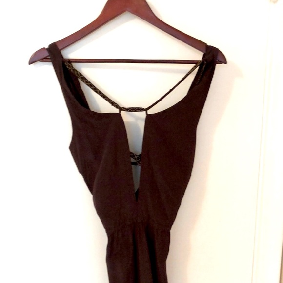 Deep plunge V-Neck Italian Dress - sexy - Sm - Picture 3 of 5